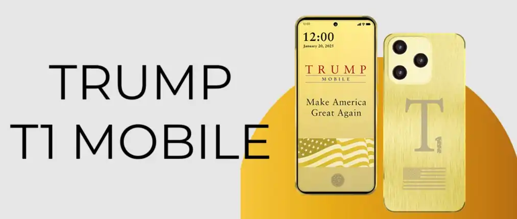 Primer vistazo al T1 Mobile, el nuevo móvil dorado de Trump Mobile