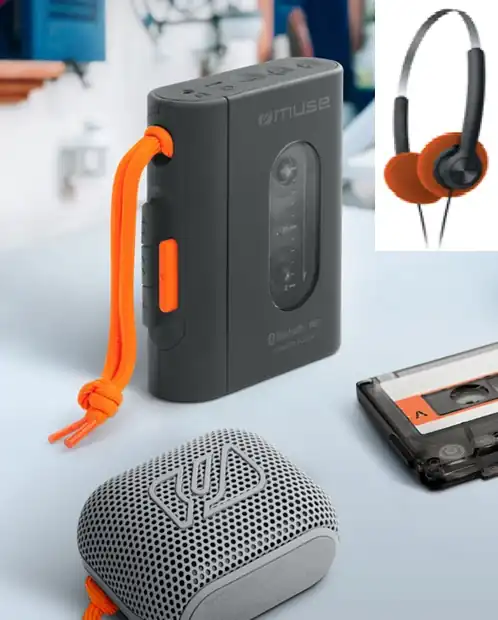 Conjunto perfecto con el Walkman M-132 WM