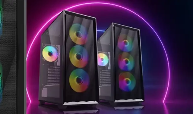 Sharkoon VK4 ARGB y VK4 Rainbow, dos carcajas ATX cargadas de luz y refrigeración