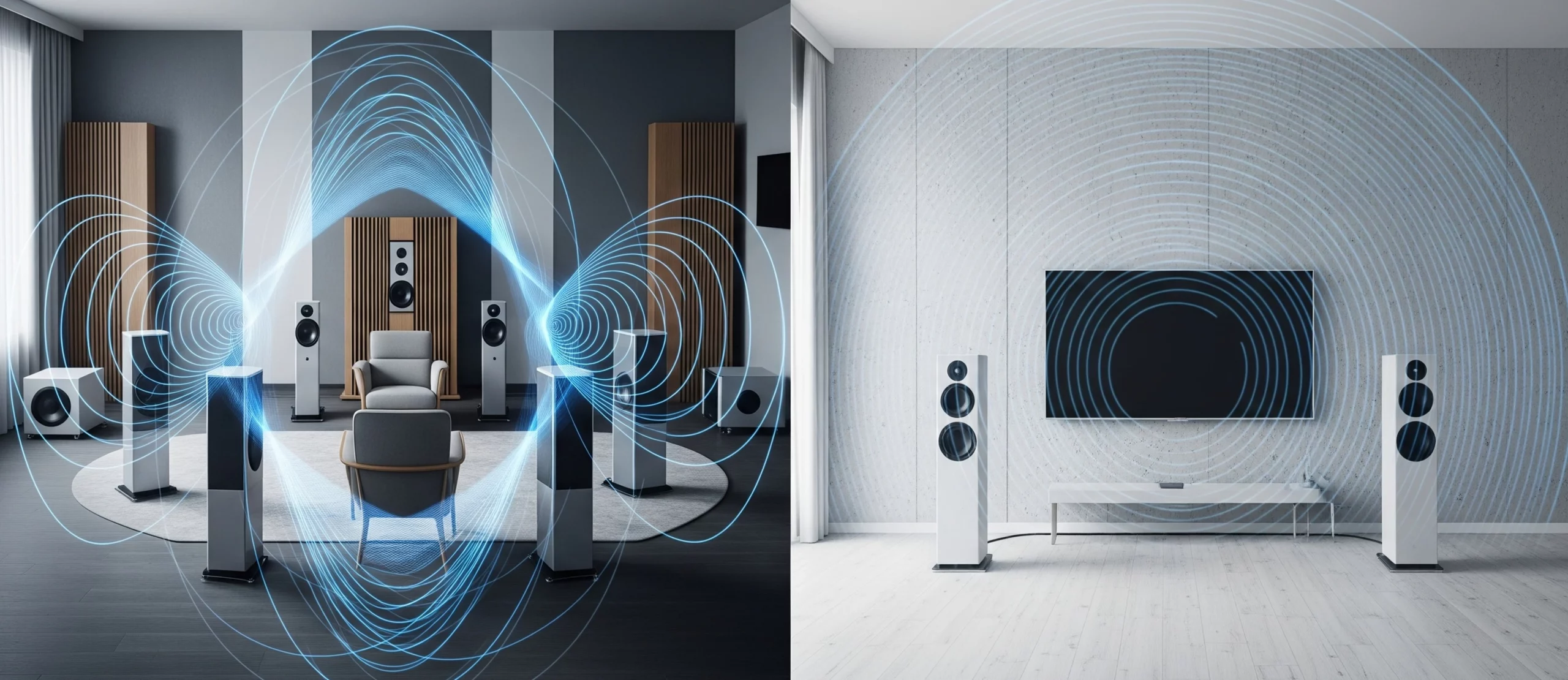 sonido envolvente vs estéreo