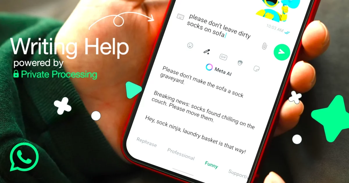 whatsapp editor ia