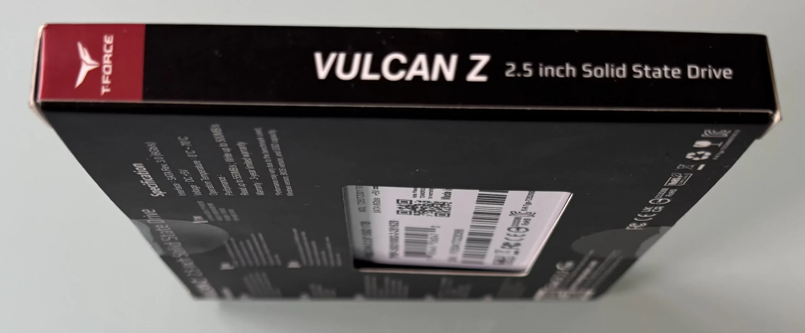 embalaje SSD  T-FORCE