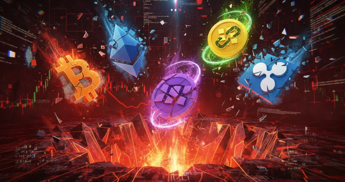 crash bursátil cripto 2025