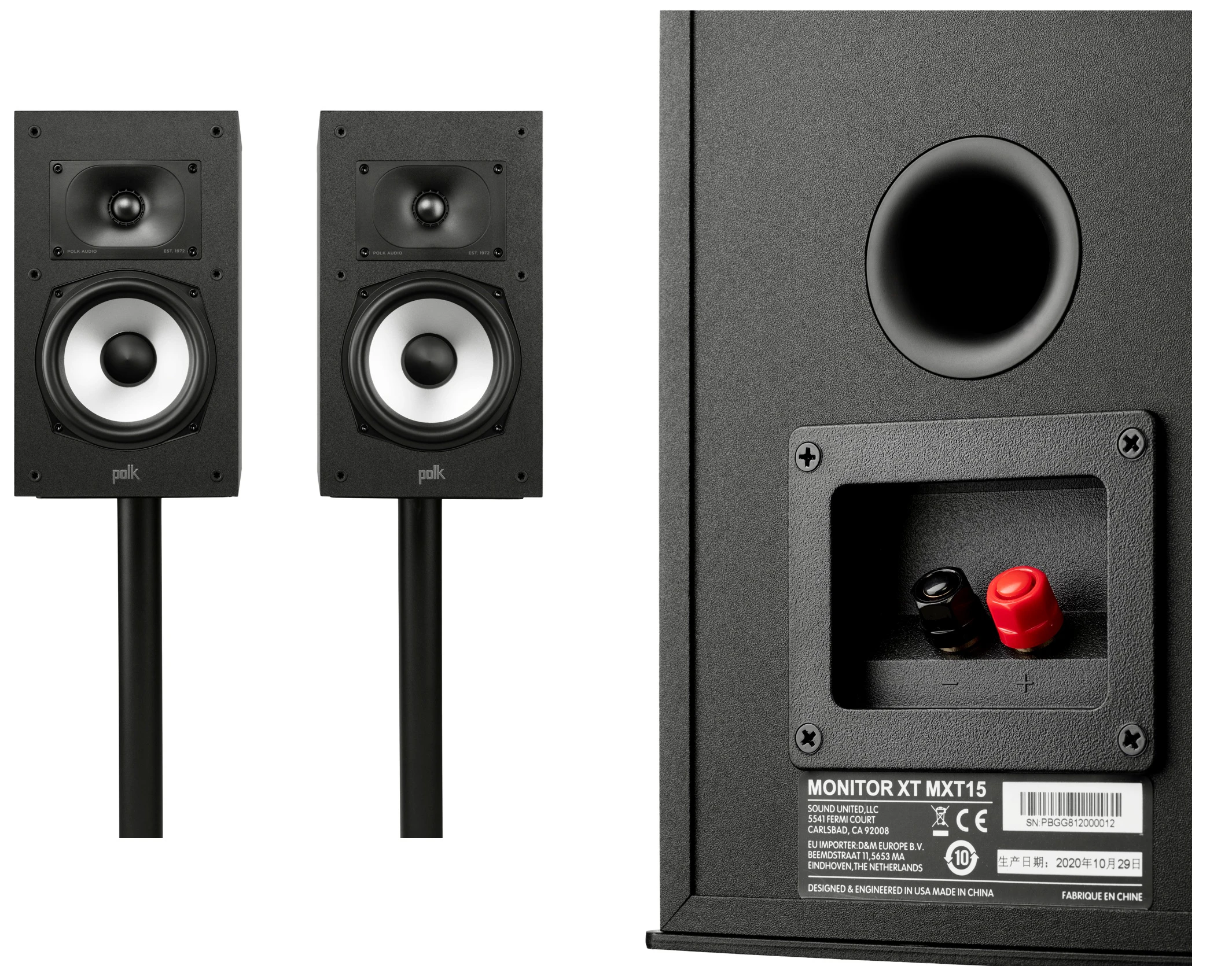 Polk Audio Monitor XT20 y XT15