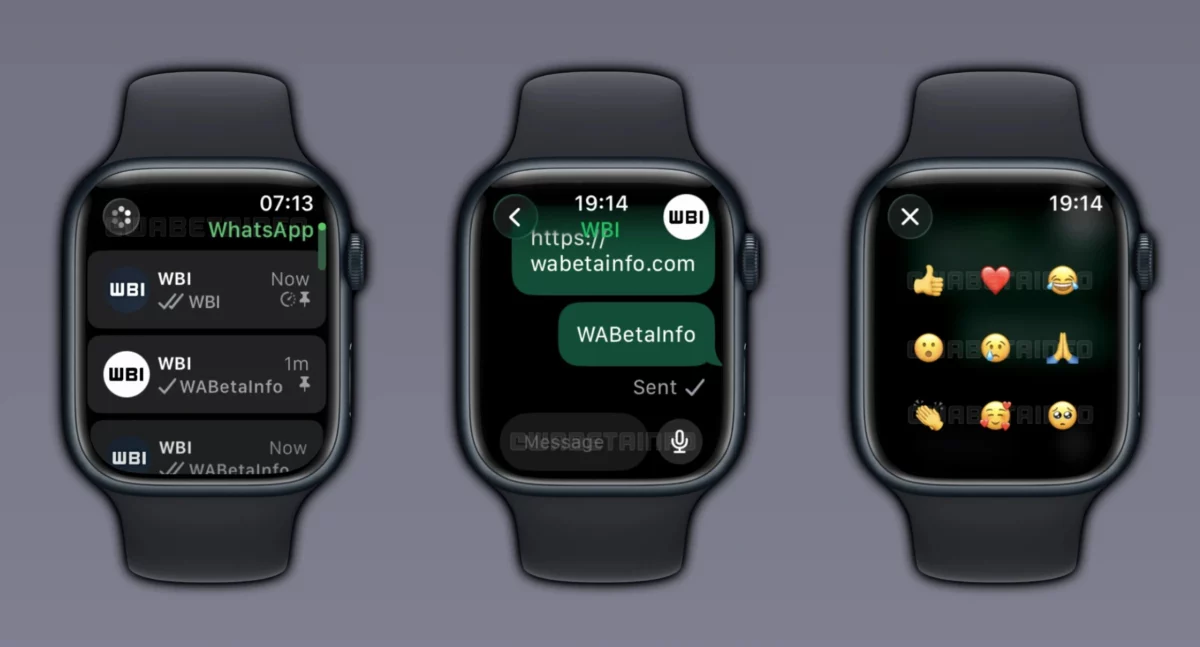 WhatsApp Apple Watch
