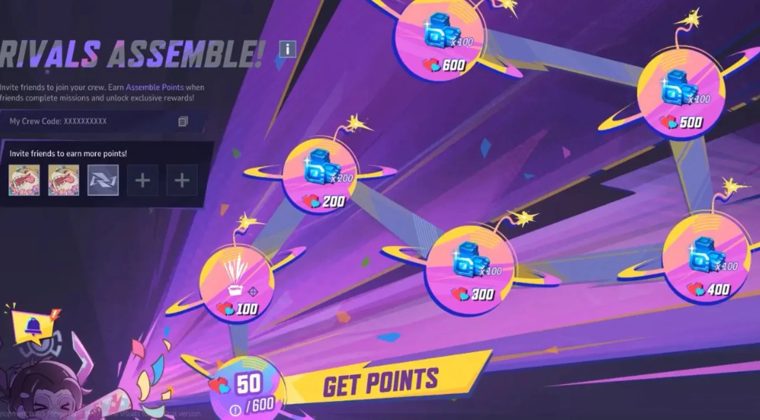 Marvel Rivals unidades gratis