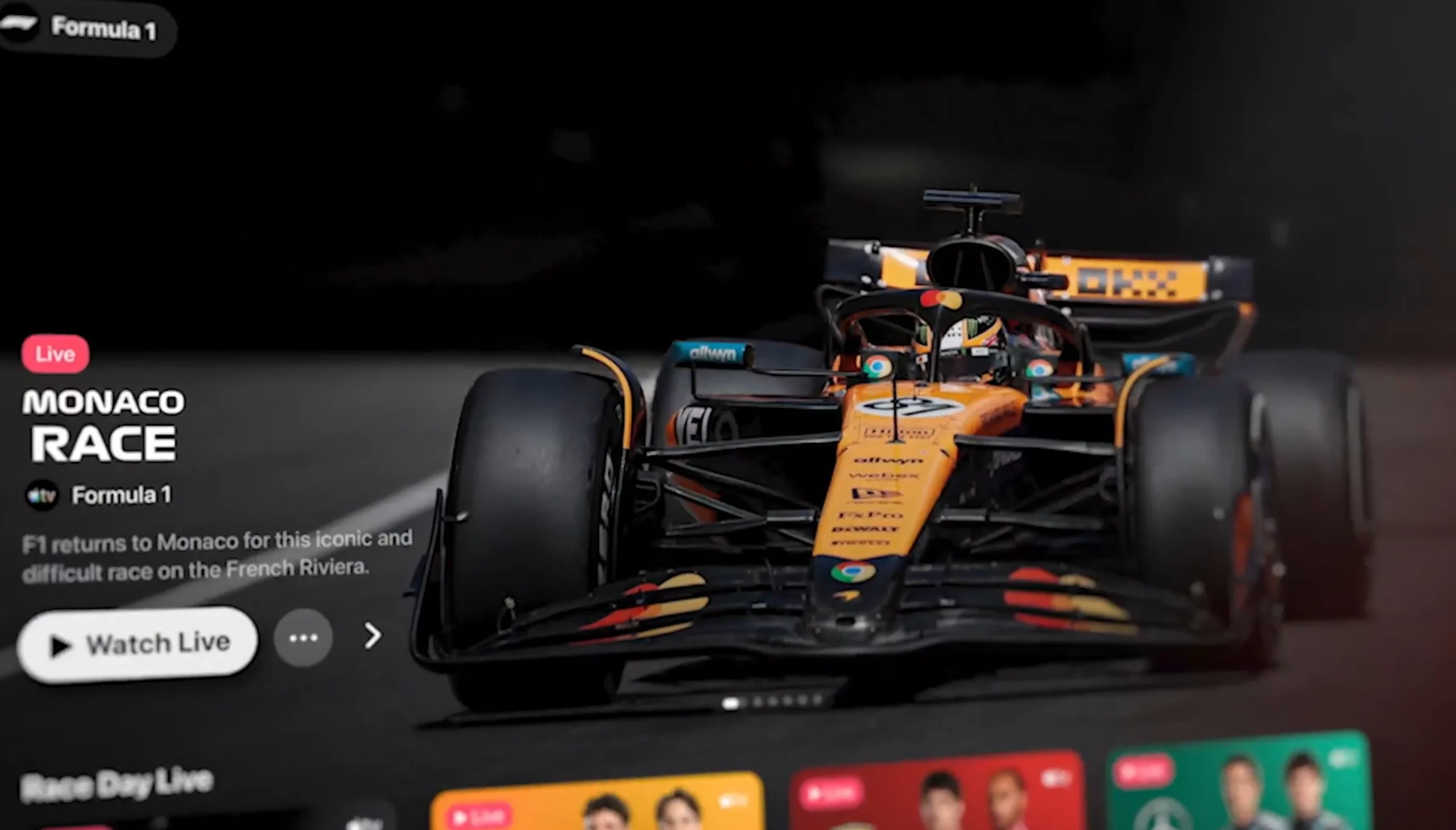 apple tv+ formula 1