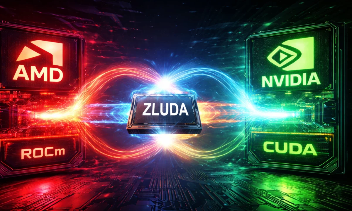 zluda cuda en amd