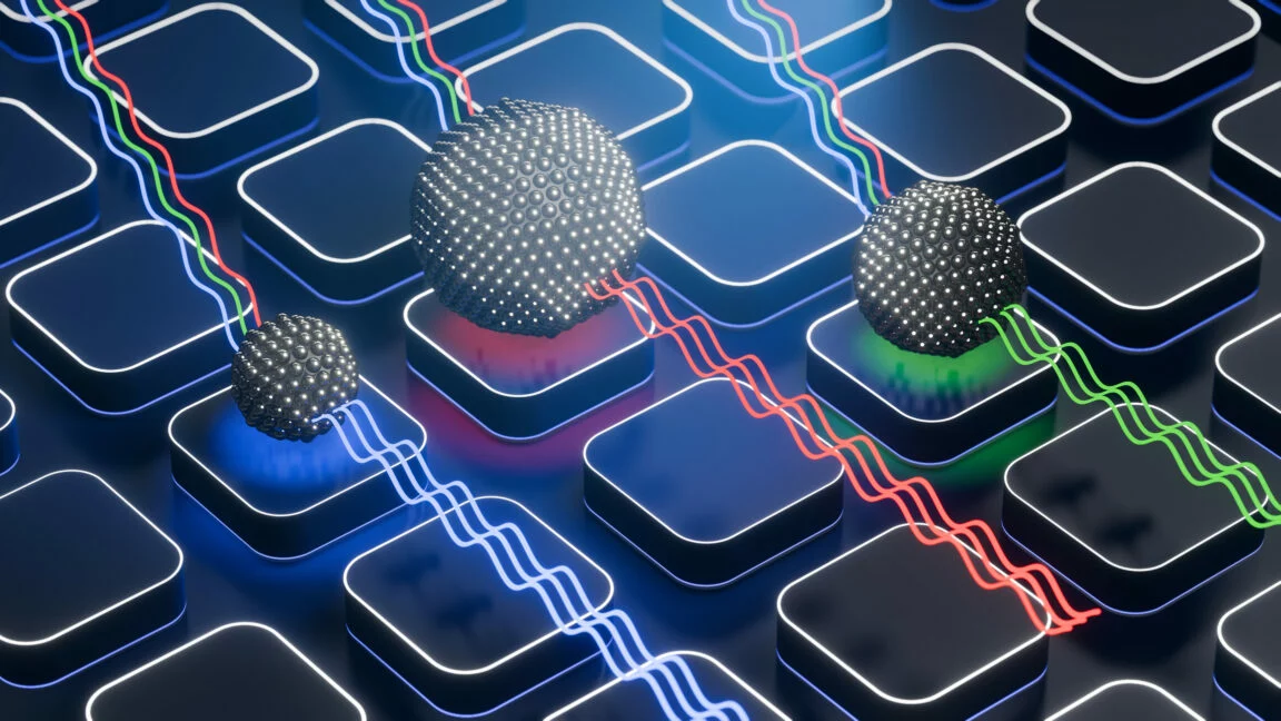qubits puntos cuánticos móviles