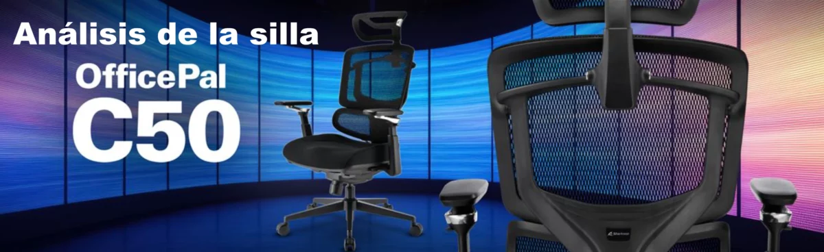 análisis de la silla sharkoon officepal c50