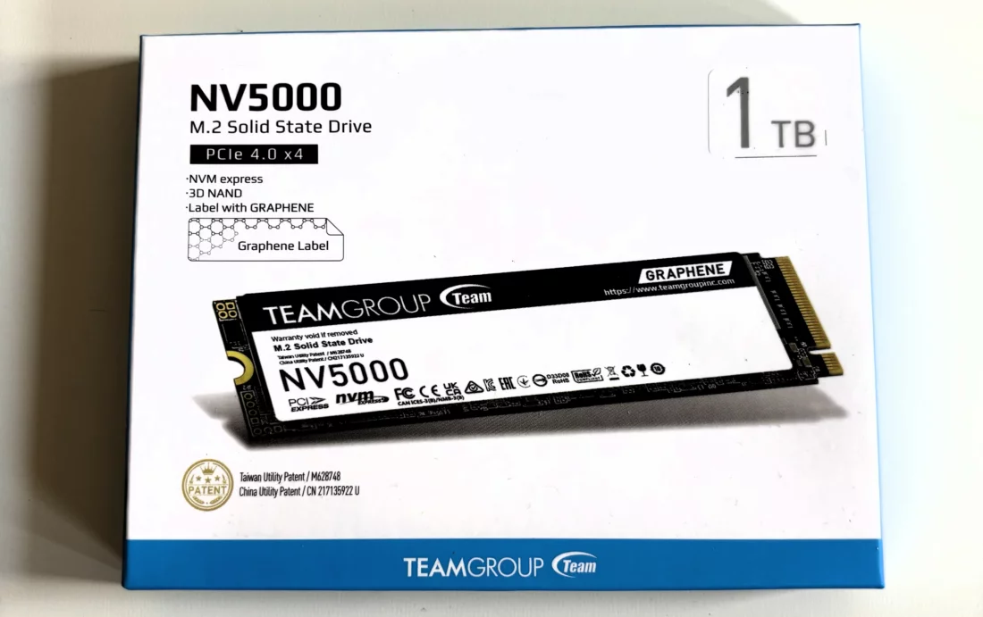Embalaje TeamGroup NV5000 1TB