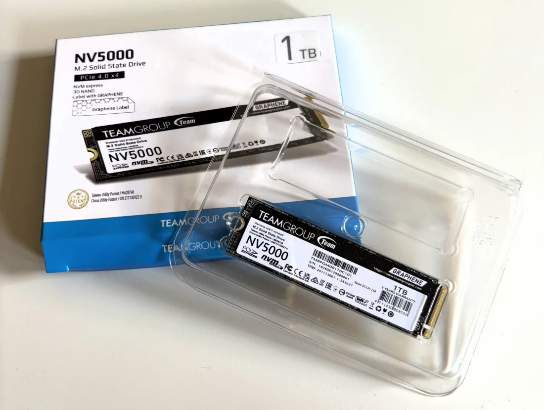 Embalaje TeamGroup NV5000 1TB